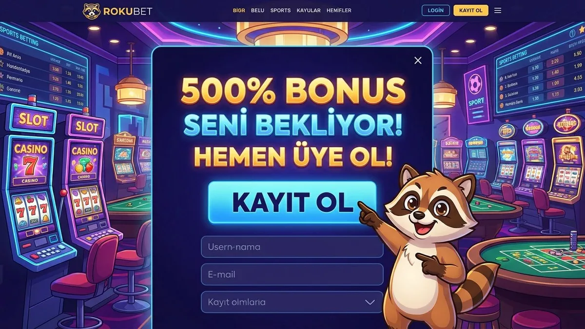 Bonusla kayıt ol